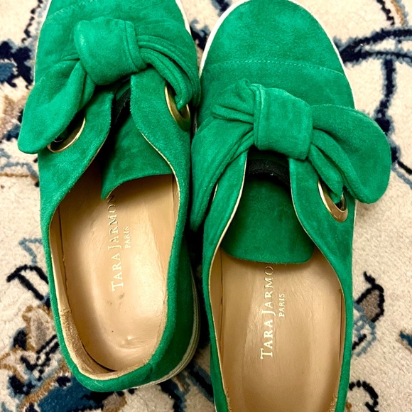 Tara Jarmon Suede Sneakers - Picture 2 of 3